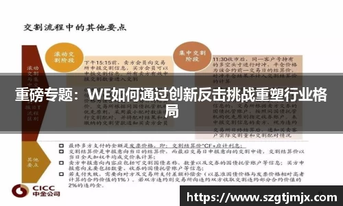 重磅专题：WE如何通过创新反击挑战重塑行业格局